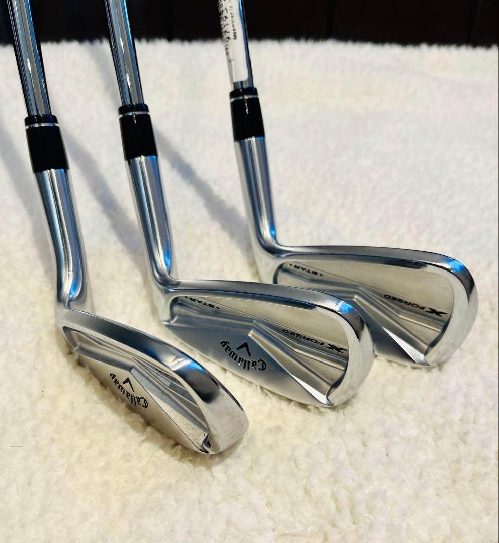 【超美品】キャロウェイ2024 Xフォージドスターアイアン6本 modus110