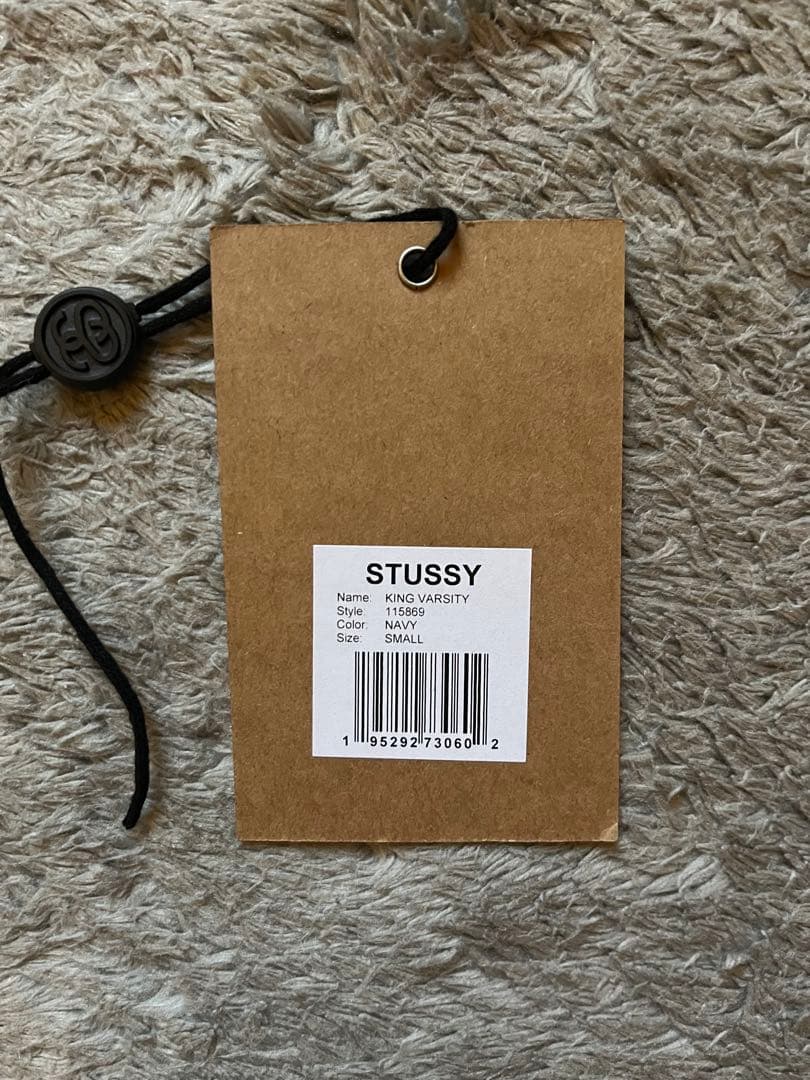 新品 STUSSY KING VARSITY JACKET S スタジャン