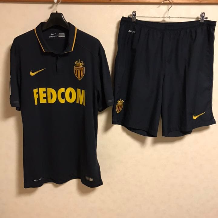 AS monaco モナコ ユニフォーム away セットアップ 南野拓実