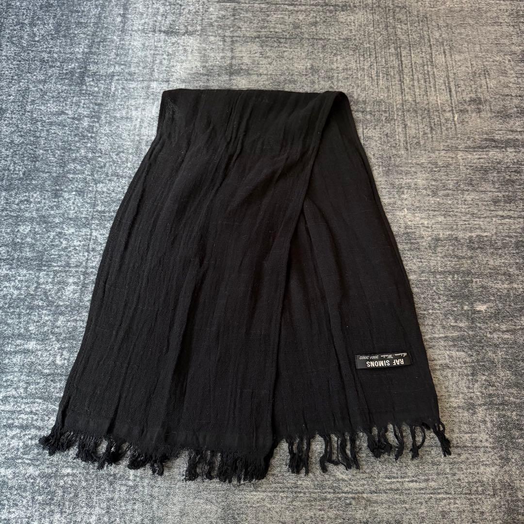 Raf Simons 01-02AW Riots期　マフラー　アーカイブ