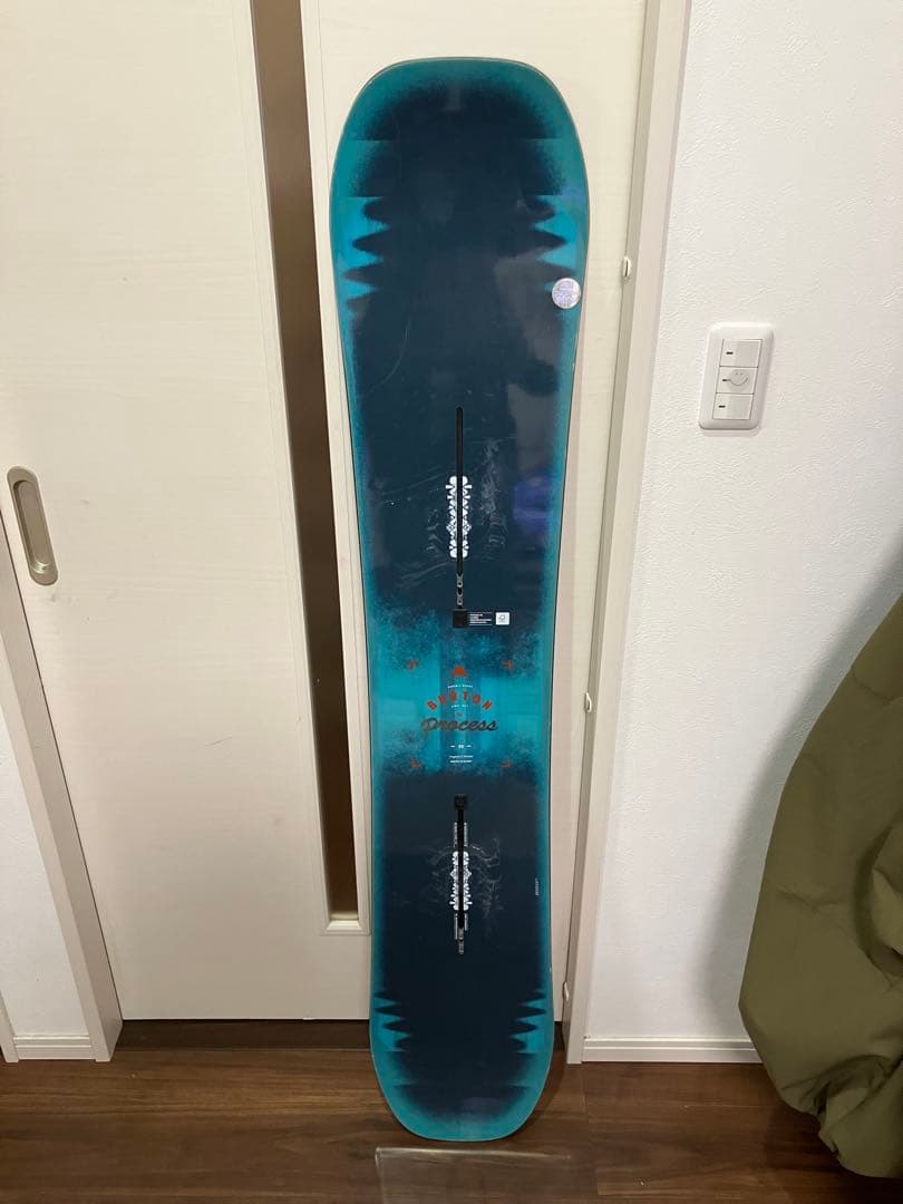 BURTONスノーボードprocess キャンバー 155cmバートンプロセス