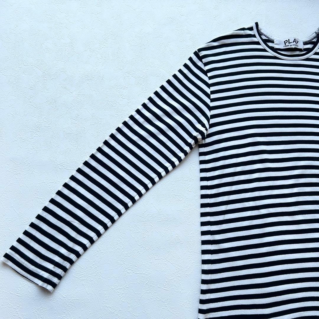 コムデギャルソンプレイ ボーダー ロンT XXL AZ-T164 日本製