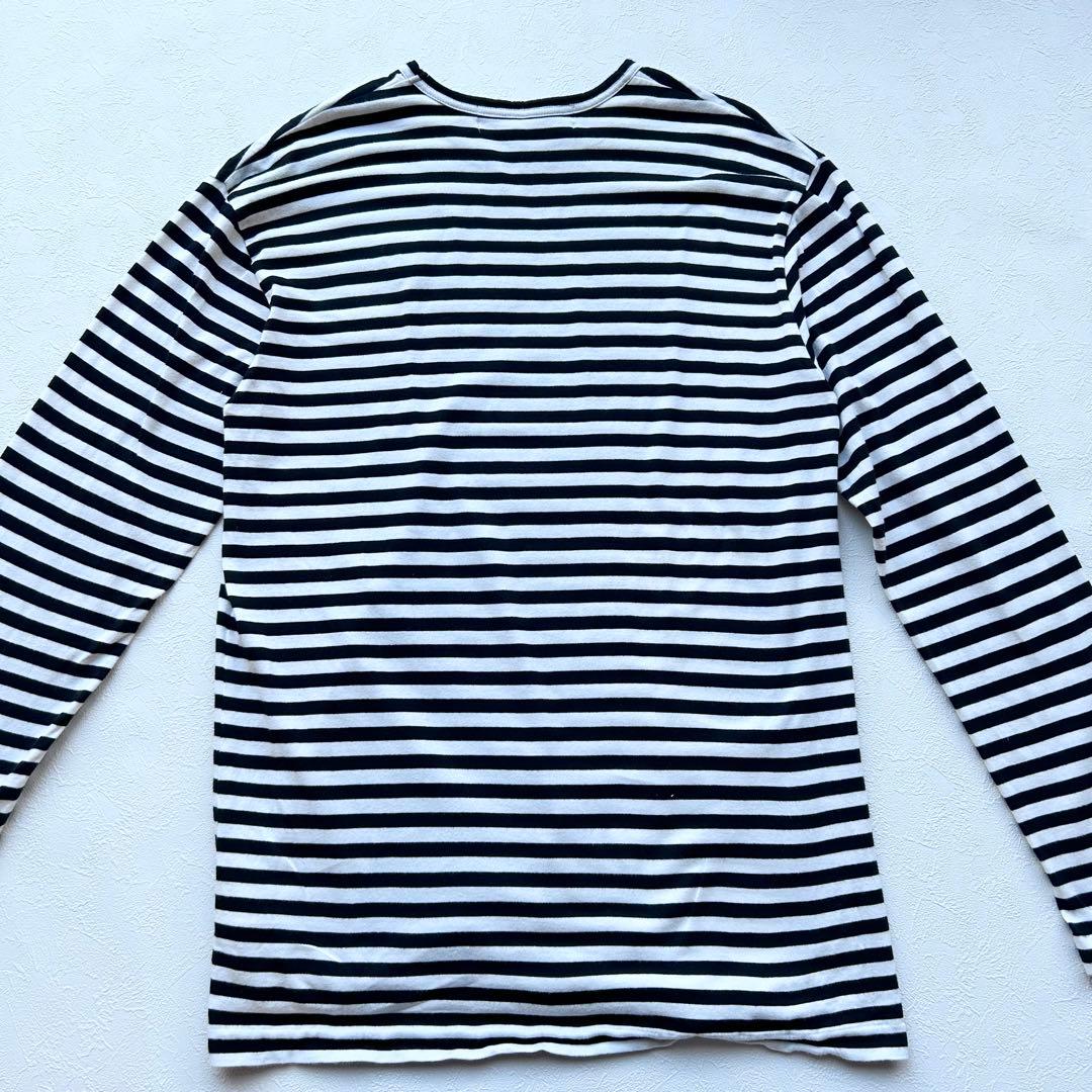 コムデギャルソンプレイ ボーダー ロンT XXL AZ-T164 日本製