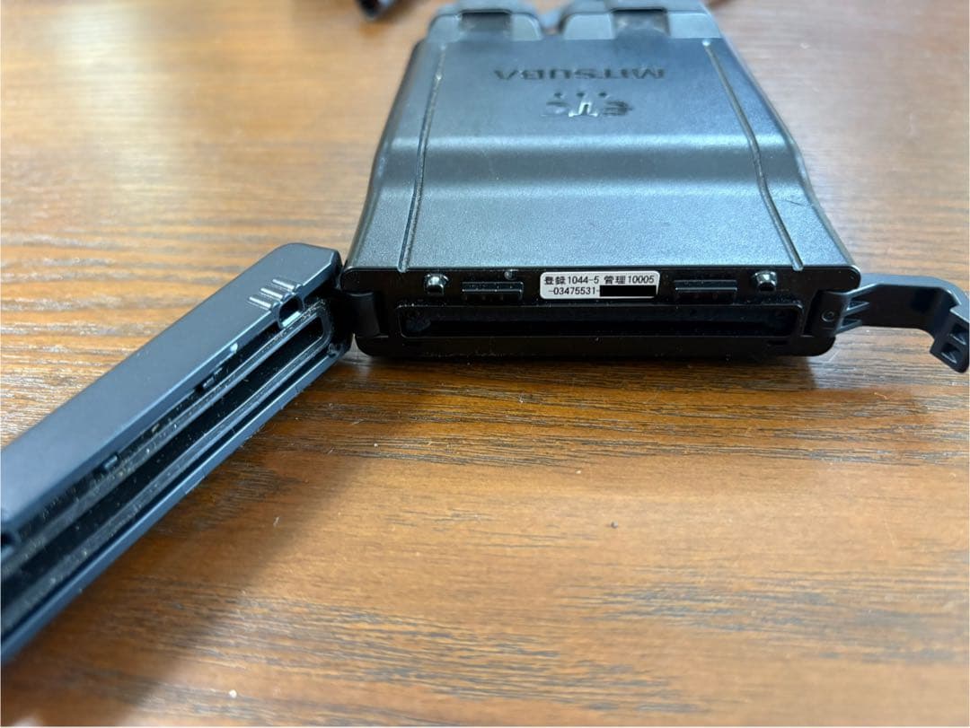 MITSUBA バイク用 ETC車載器 MSC-BE61 動作確認済