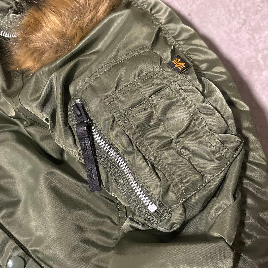 美品✨️alpha n2b n-2b flight jacket 短丈large