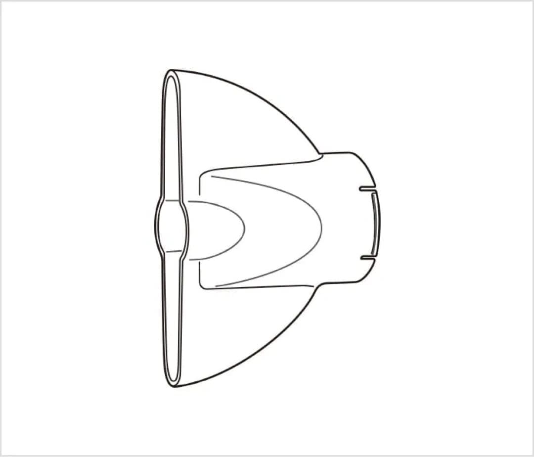 Refa RE-AN-02A ホワイト ヘアドライヤー