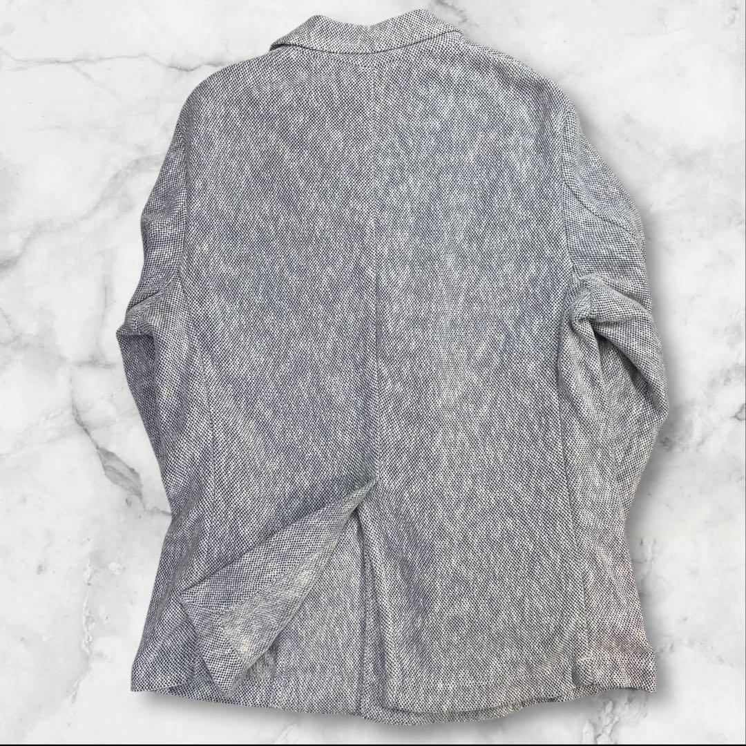 定価約8万 極美品 altea 金釦 4Bダブルプレストテーラードジャケット52