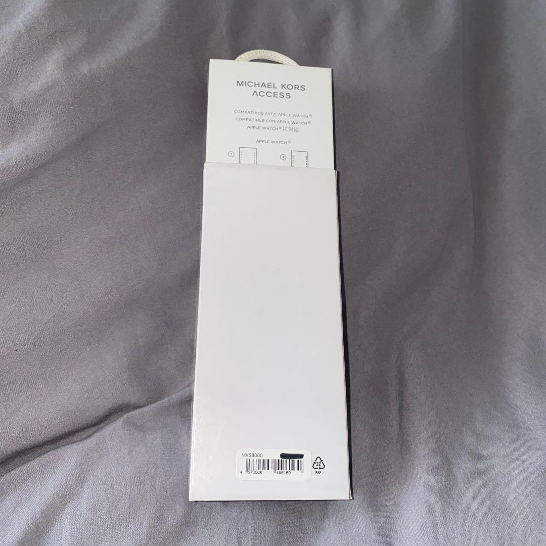 MICHAEL KORS ACCESS ピンクレザーバンド