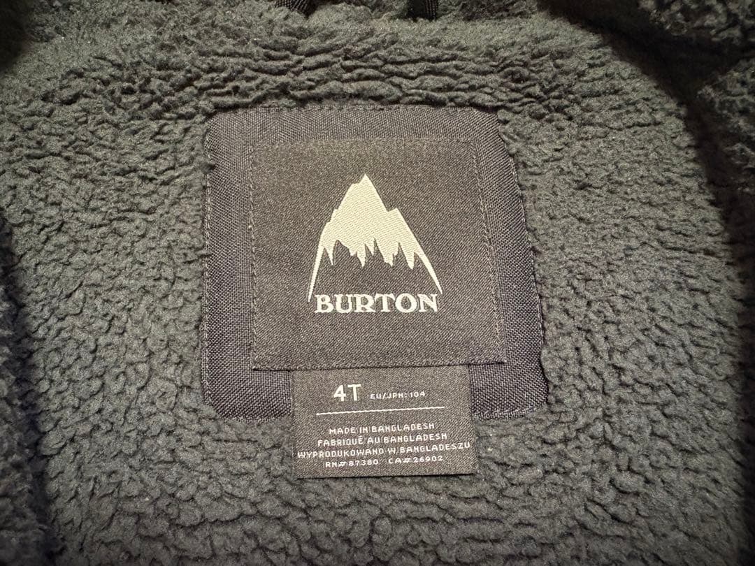 BURTONキッズスノーボードウェア