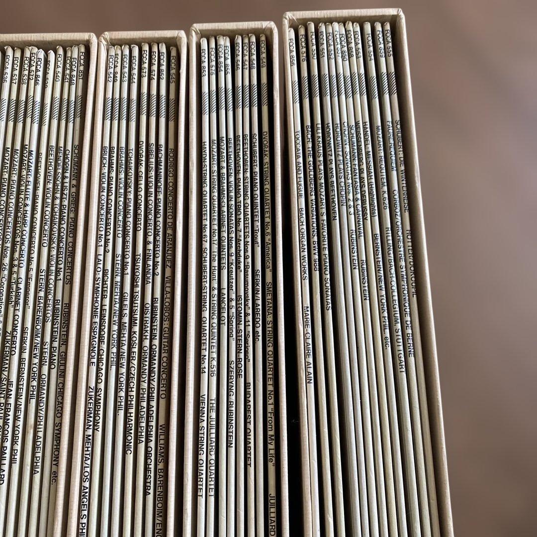 【送料無料】CBSソニー 世界クラシックLPレコードボックスセット全100枚＋α