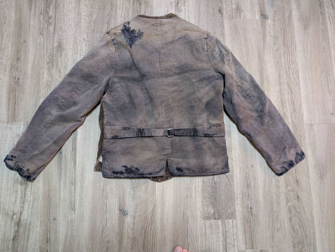 定価約7万【by GLAD HAND】MigrantJacketNoCollar