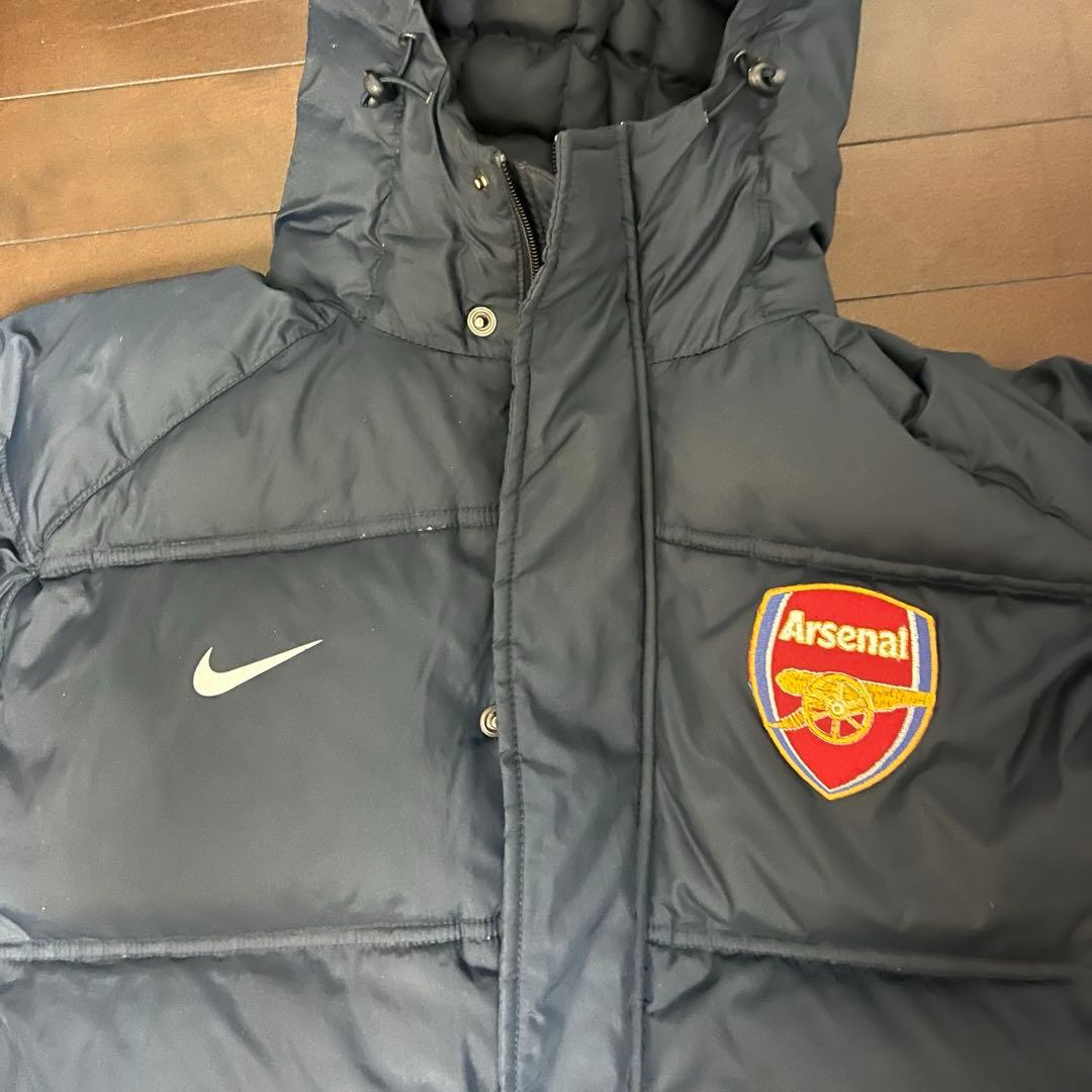 Nike Arsenal ベンチコート ネイビー　90s