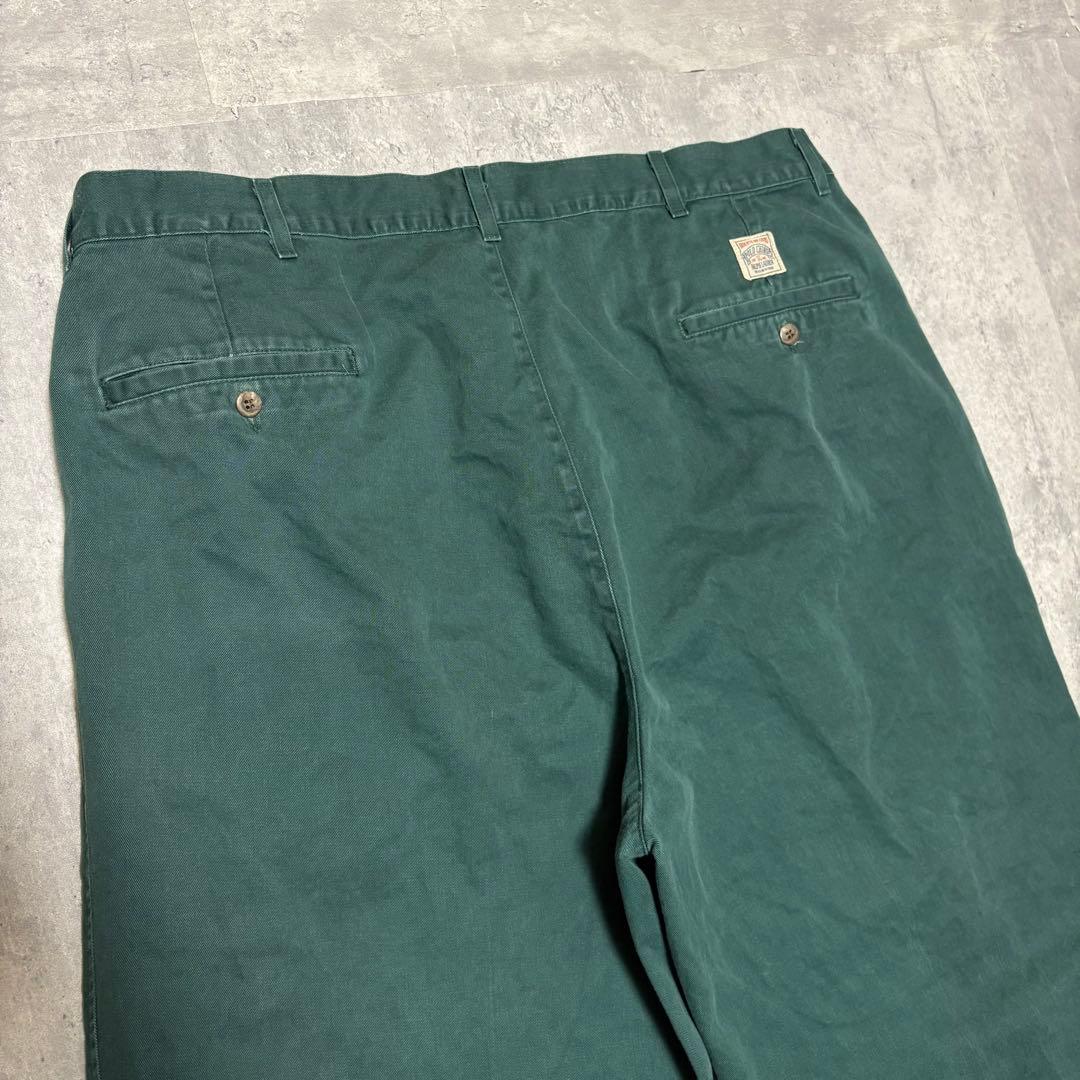 90s ポロバイラルフローレン　USA製　ポロチノ　初期タグ　2タック　W40