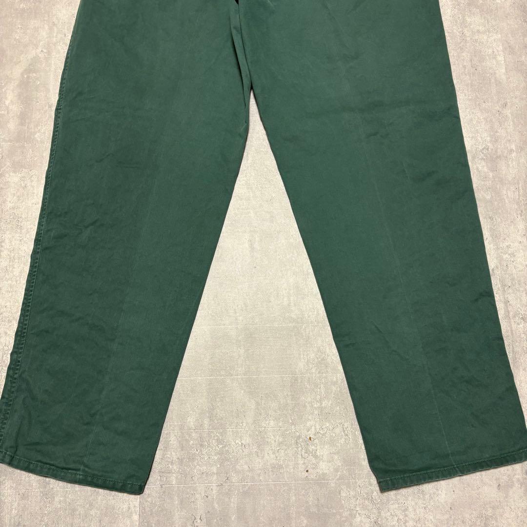 90s ポロバイラルフローレン　USA製　ポロチノ　初期タグ　2タック　W40