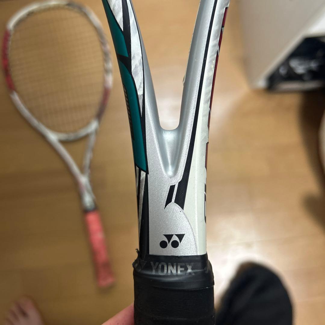 YONEX VCORE 100 軟式テニスラケット G3 ケース付2本セット