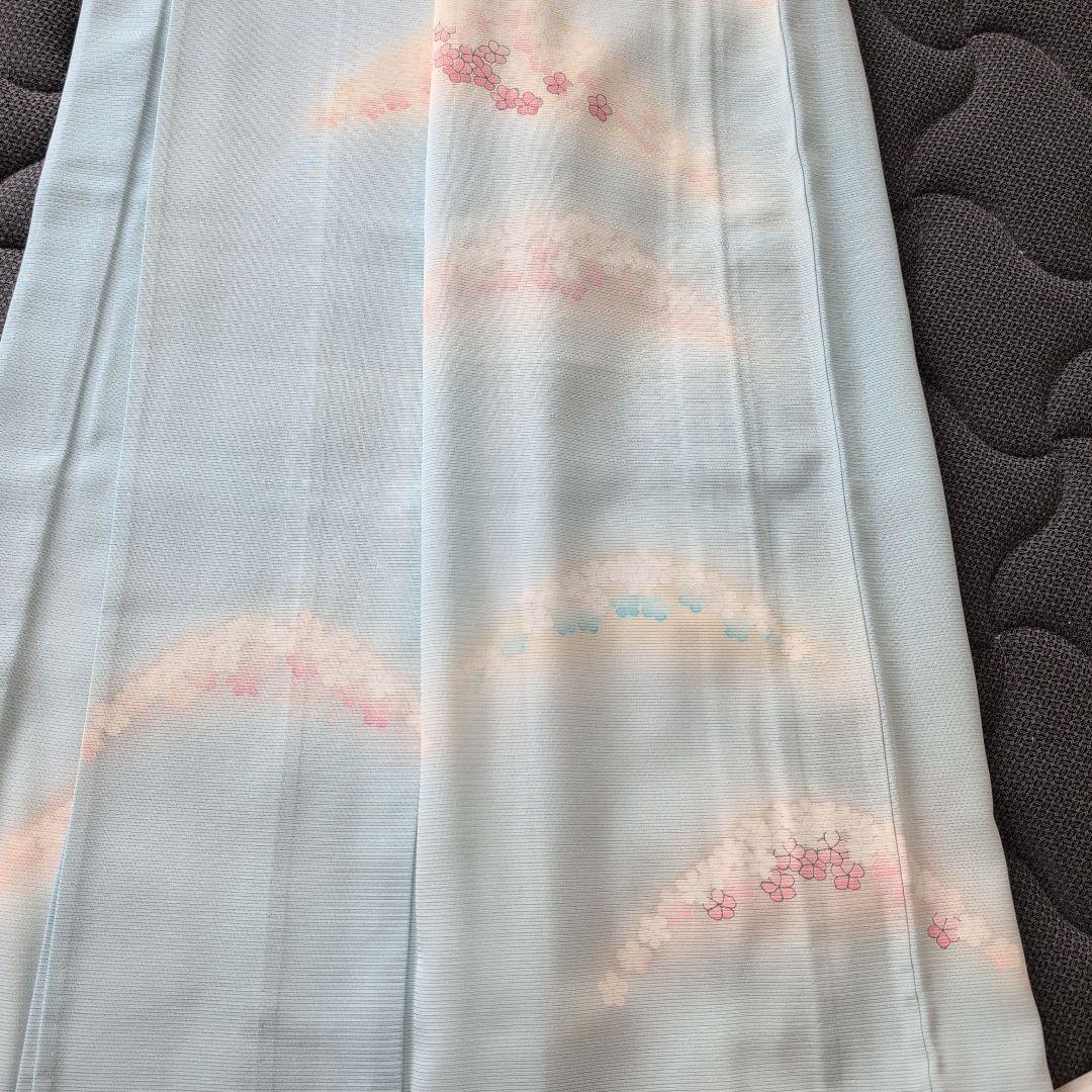 夏物　絽の訪問着　水色