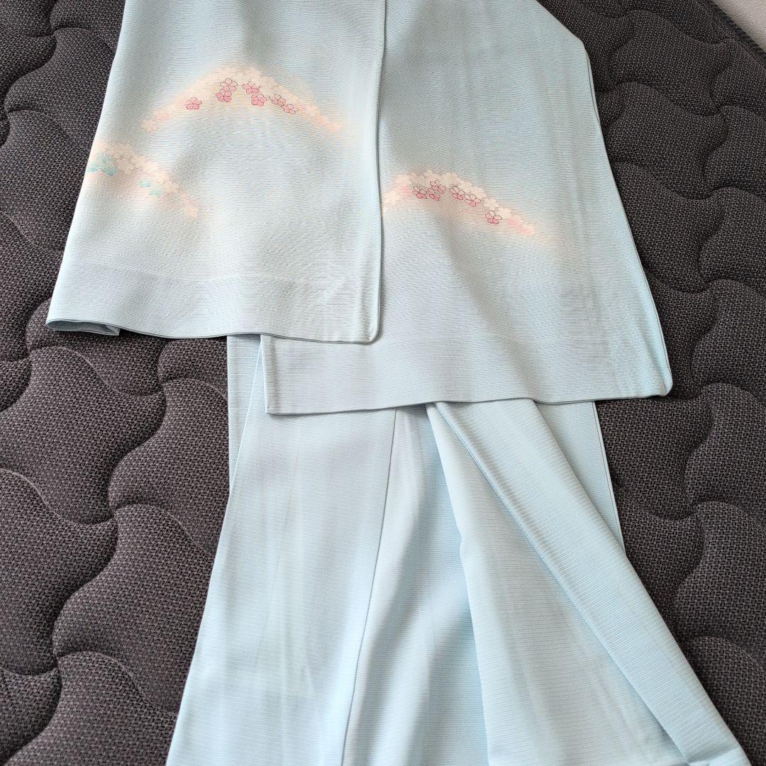 夏物　絽の訪問着　水色