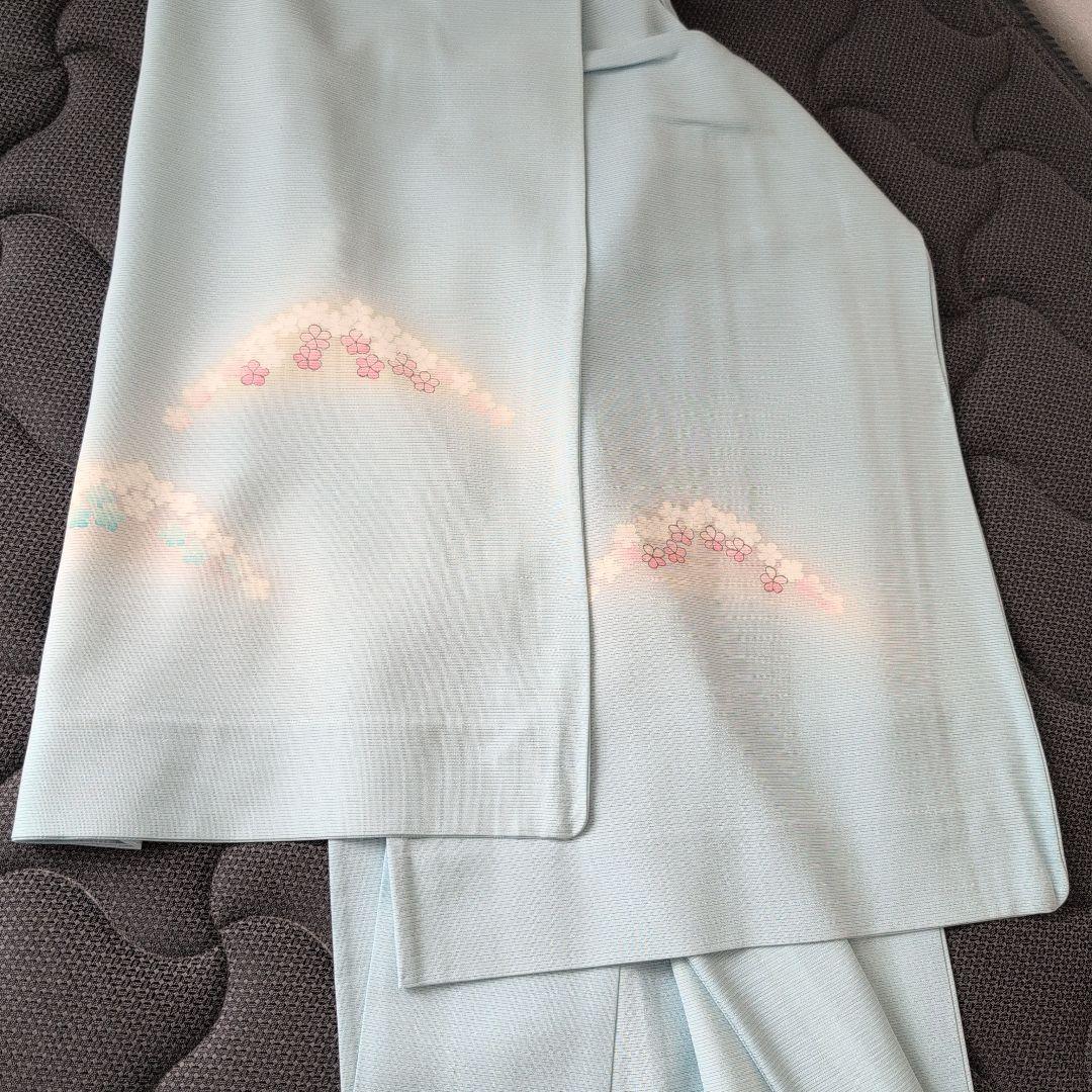 夏物　絽の訪問着　水色