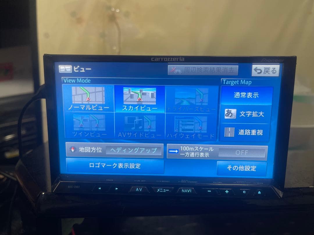 カロッツエリア AVIC-ZH07 カーナビ
