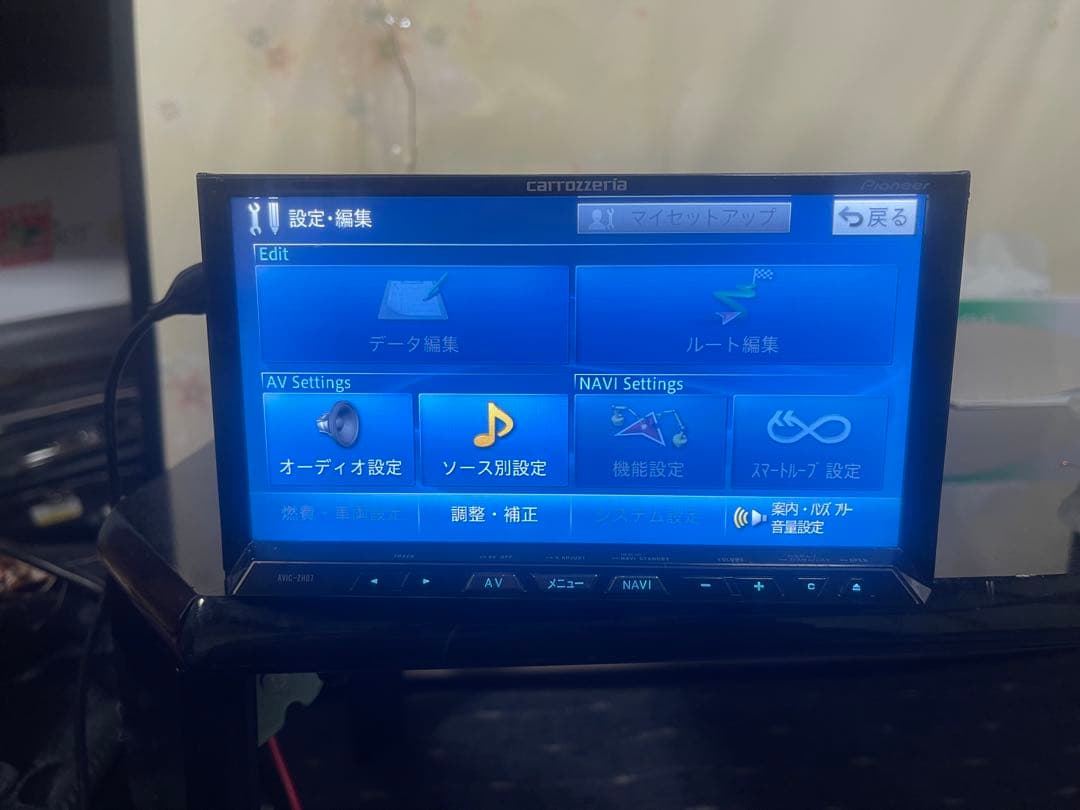 カロッツエリア AVIC-ZH07 カーナビ