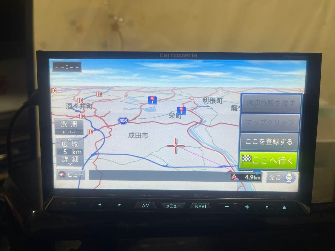 カロッツエリア AVIC-ZH07 カーナビ