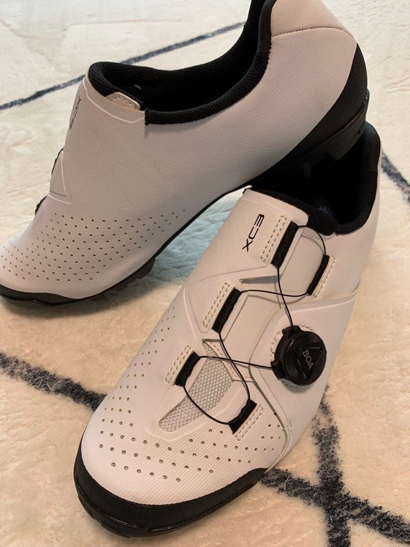 「美品」SHIMANO XC3 ホワイト 44 US10 27.8cm ワイド