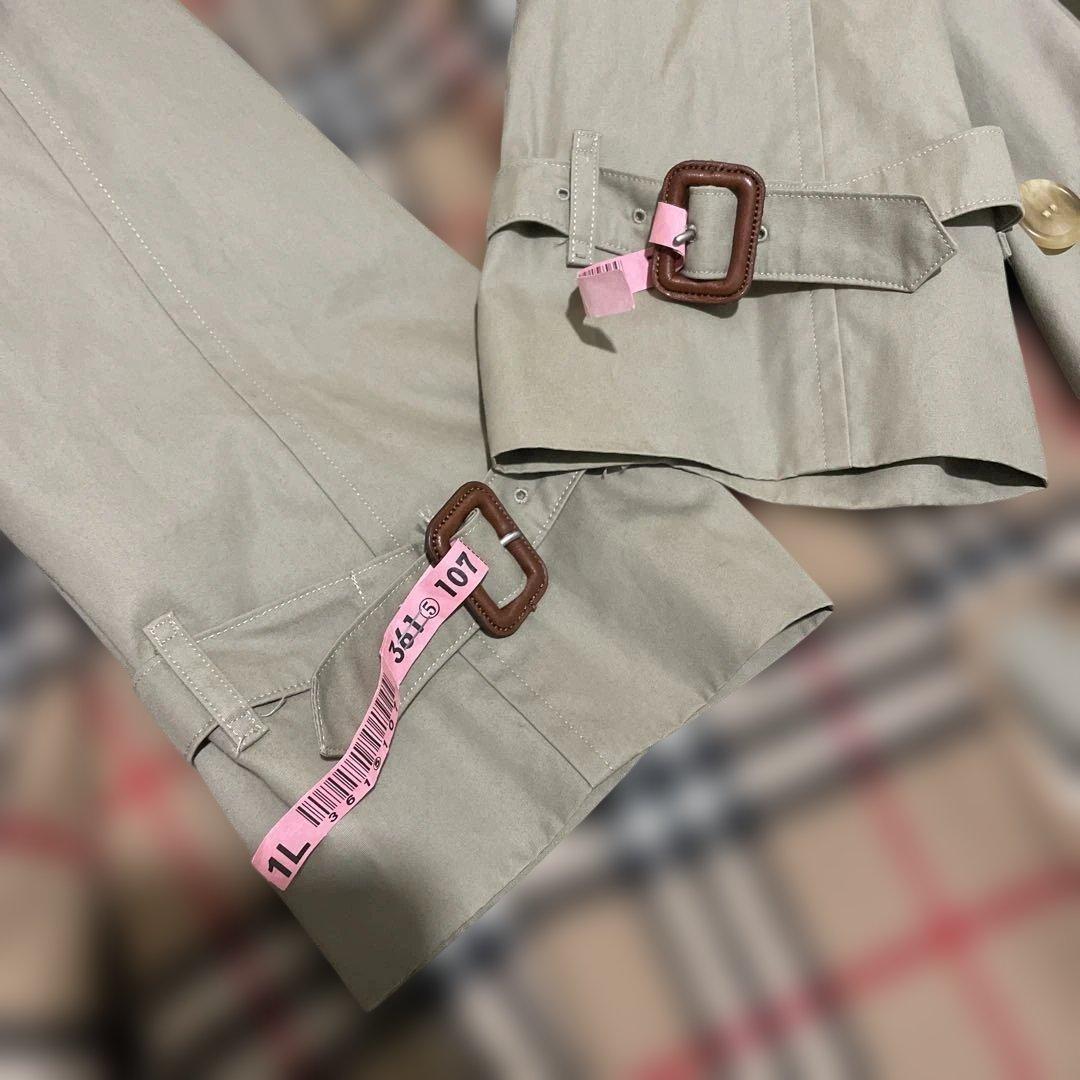 【美品】Burberrys ロングトレンチコート ノバチェック ライナーベルト付