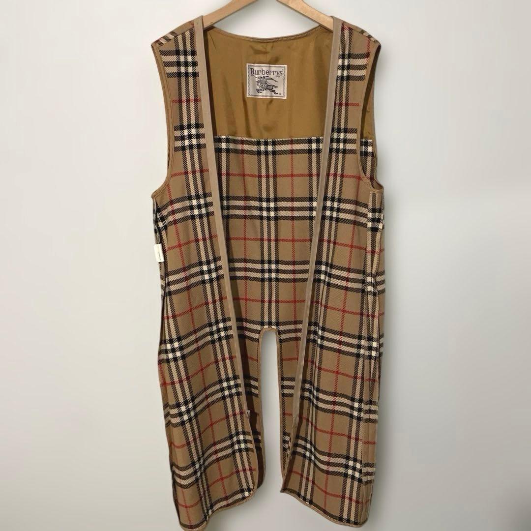 【美品】Burberrys ロングトレンチコート ノバチェック ライナーベルト付