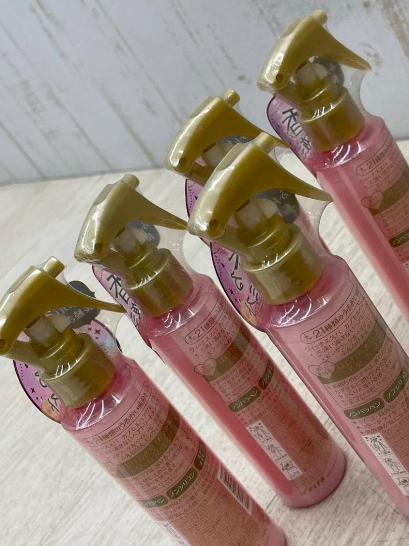 新品 ヴィーナススパ ヘアフレグランス ピンクブーケ＆ベイビーピーチ 5本