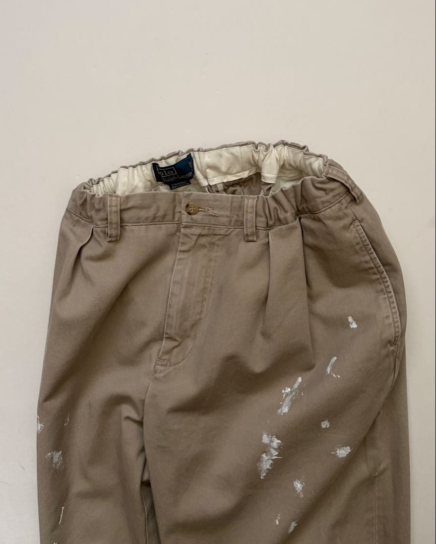 ポロ ラルフローレン リメイク チノパンツ