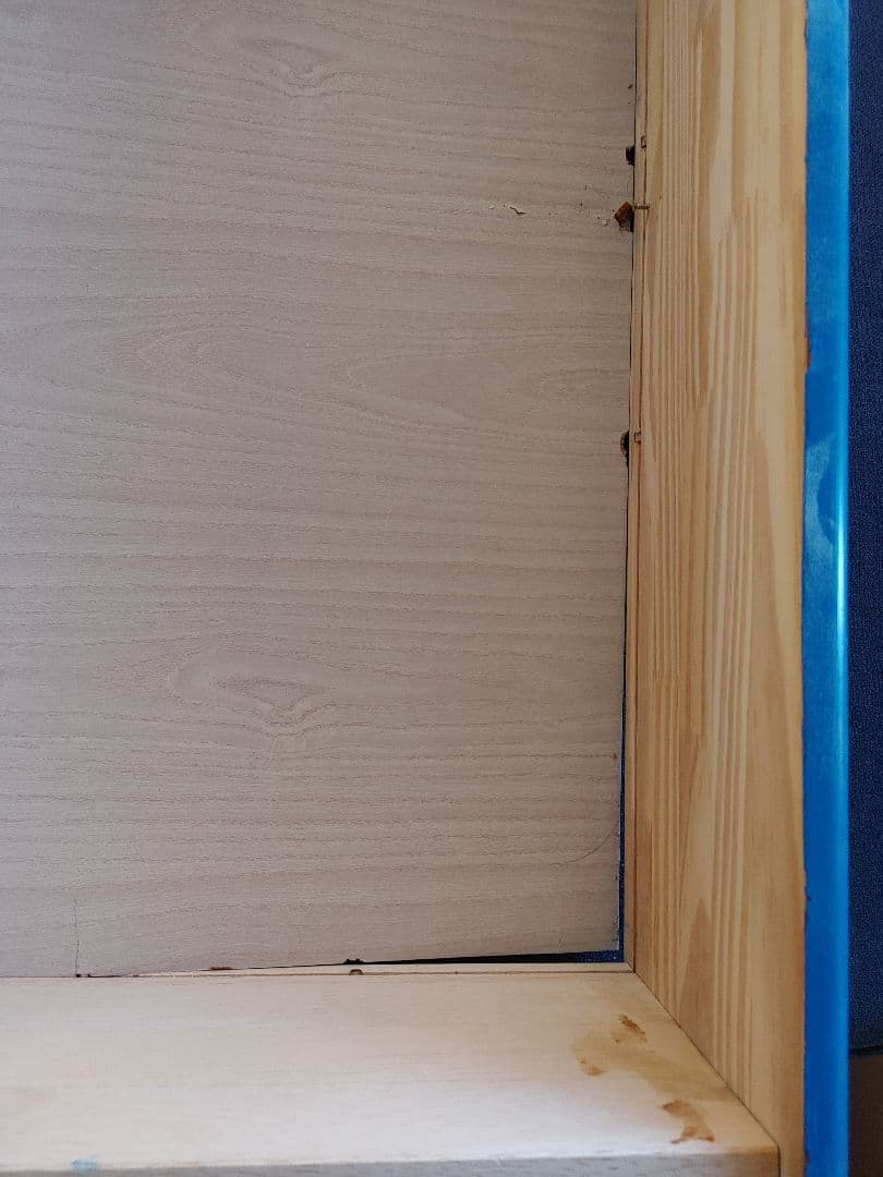 タンス　ブルー‼️　６段　⚠️訳あり