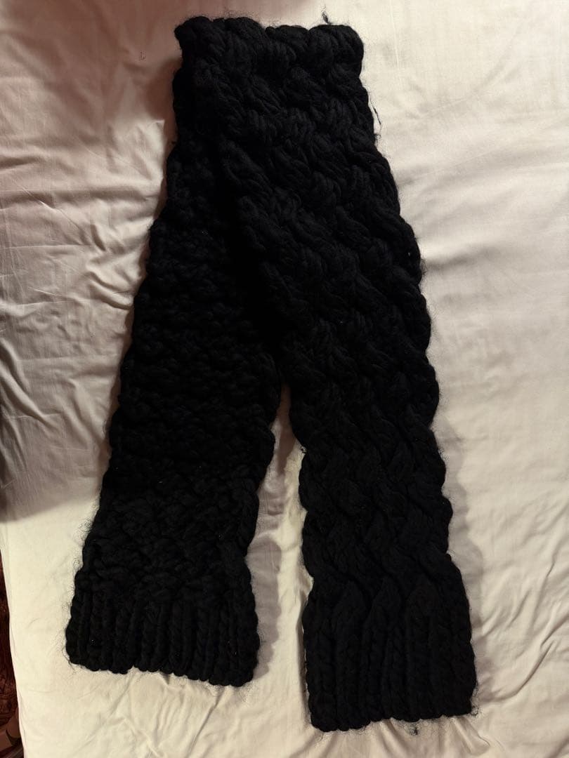 ジュンヤワタナベマン　コムデギャルソン　ビッグマフラー