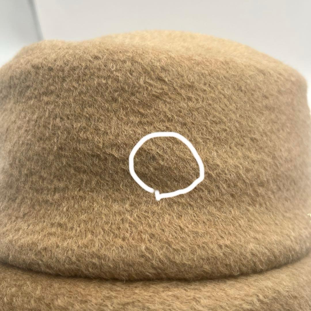 タグ付✨Max Mara マックスマーラ ハット　テディベア バケハ キャメル