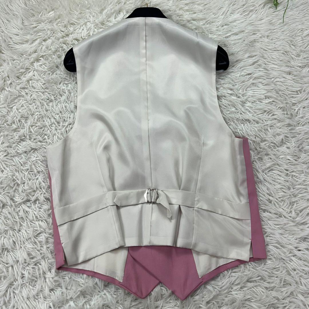 E357 新品未使用 L ジュンメン 3Pセット 刺繍 ダブル スーツ メンズ