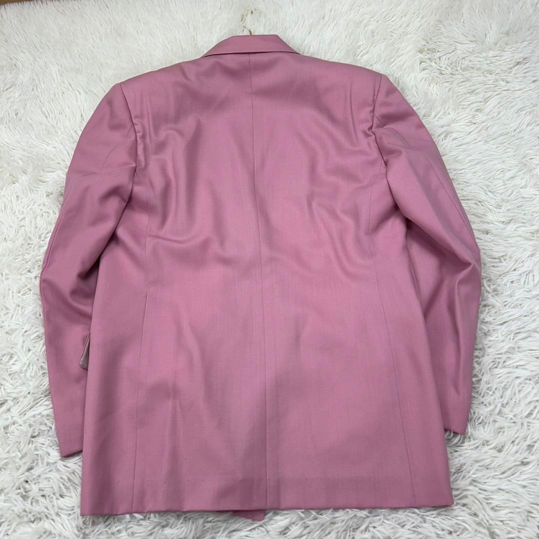 E357 新品未使用 L ジュンメン 3Pセット 刺繍 ダブル スーツ メンズ