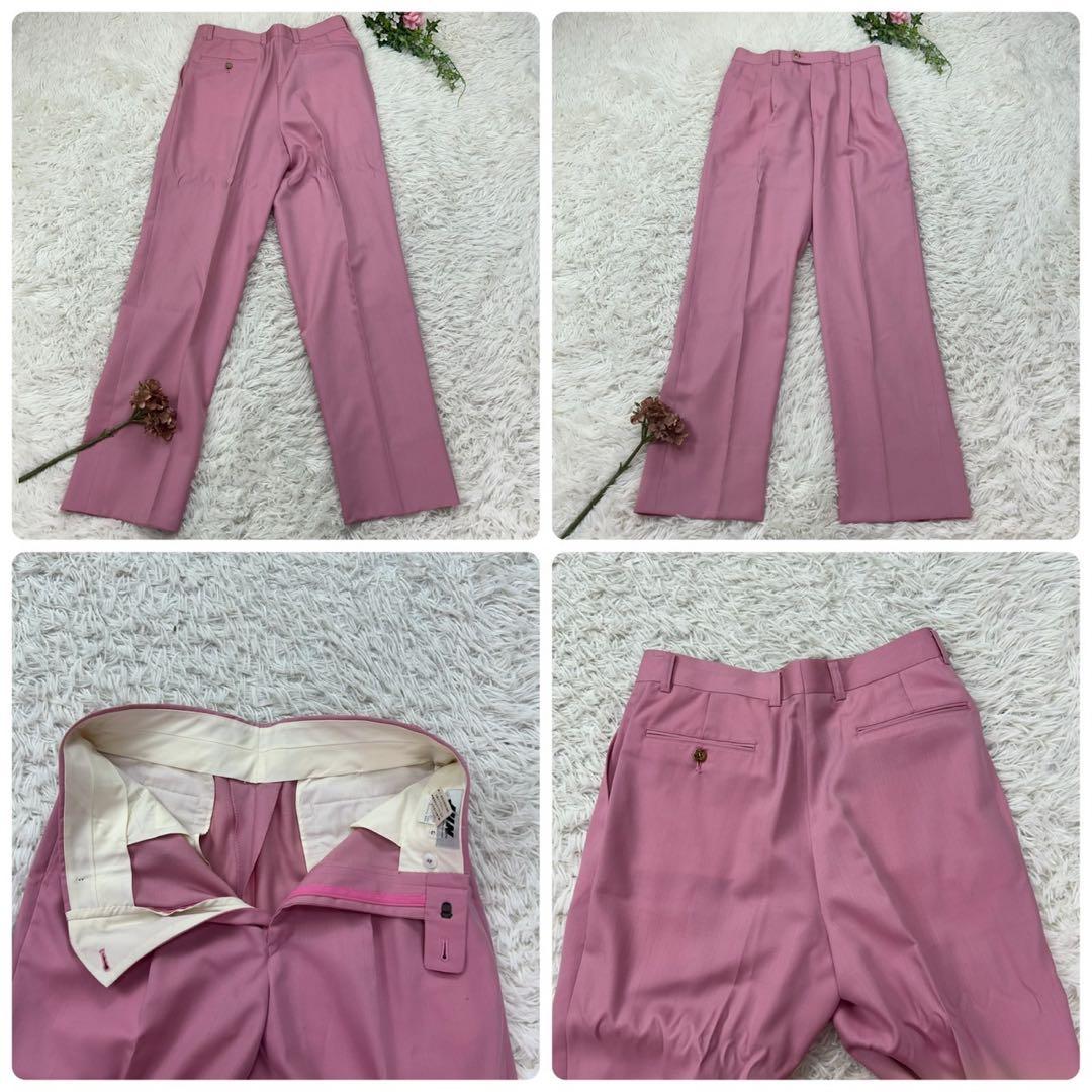 E357 新品未使用 L ジュンメン 3Pセット 刺繍 ダブル スーツ メンズ