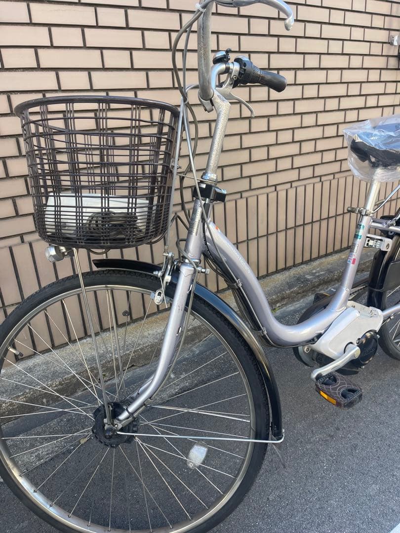 防犯登録込み新品バッテリー8.9ahヤマハパスナチュラル電動アシスト自転車