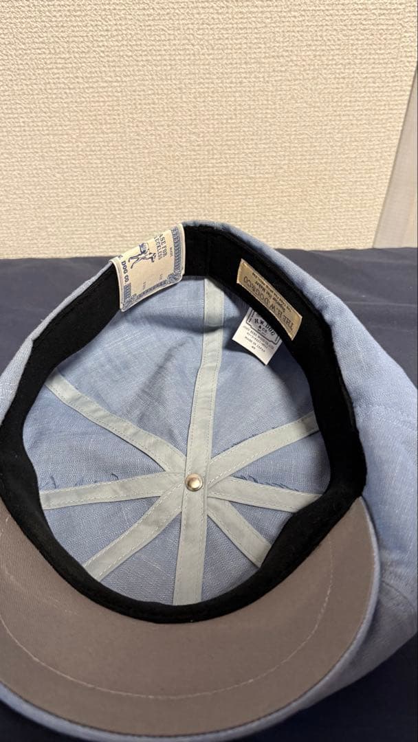 THE H.W. DOG & CO ハンチングキャスケット　40