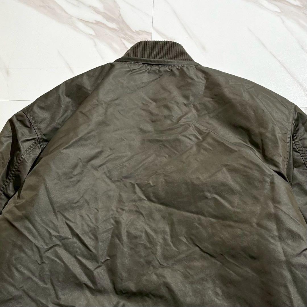 美品✨希少サイズ 5L ALPHA アルファ MA-1 フライトジャケット