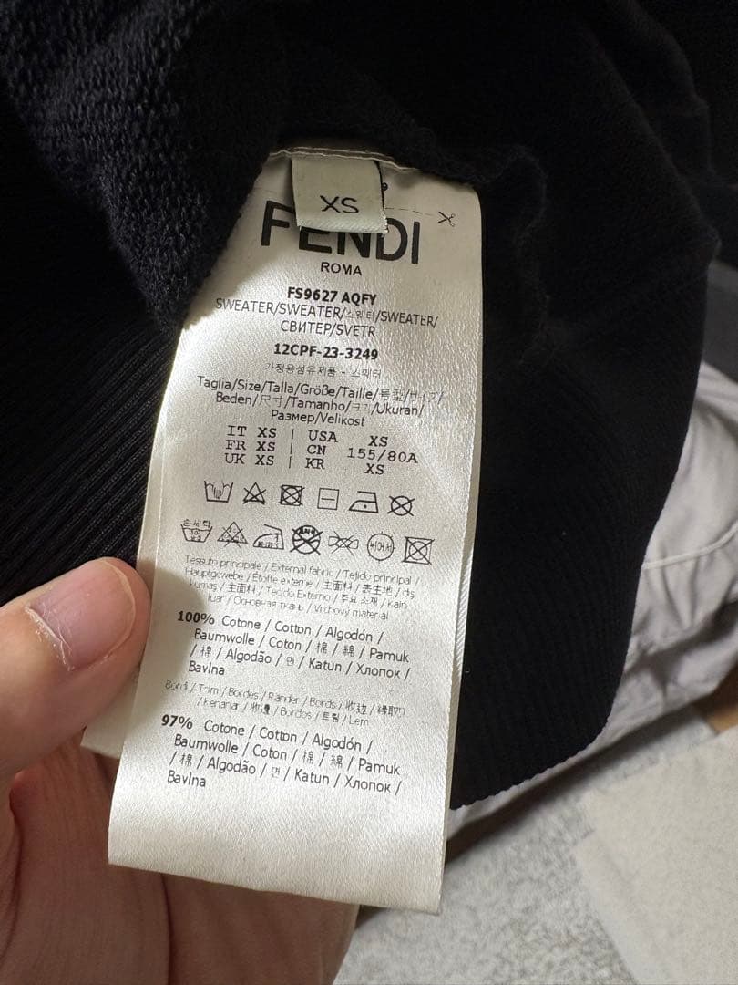 【美品】FENDI FRGMT POKEMON コラボ パーカー カイリュー M