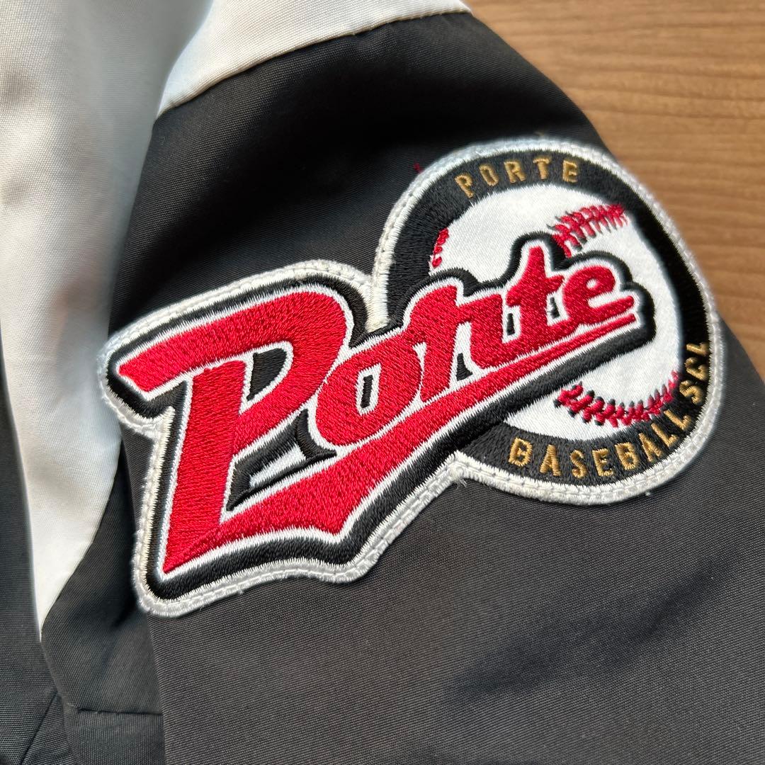 野球スクールポルテ　冬用グランドコート150