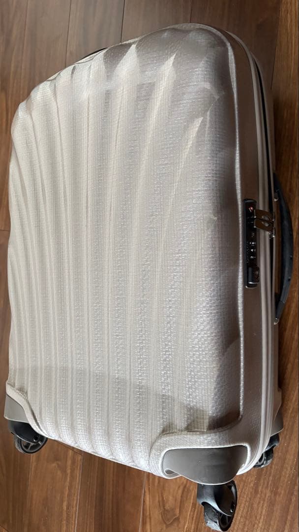 Samsonite コスモライト3.0 スピナー55 パール キャリーケース