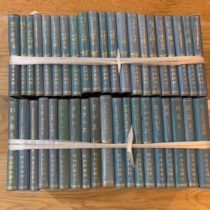 坪内逍遥譚　全40巻