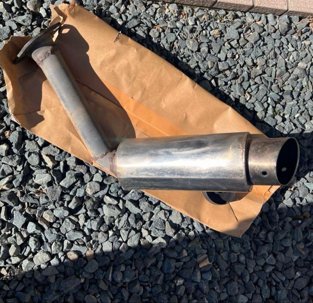 ジムニーJB23 加工マフラー