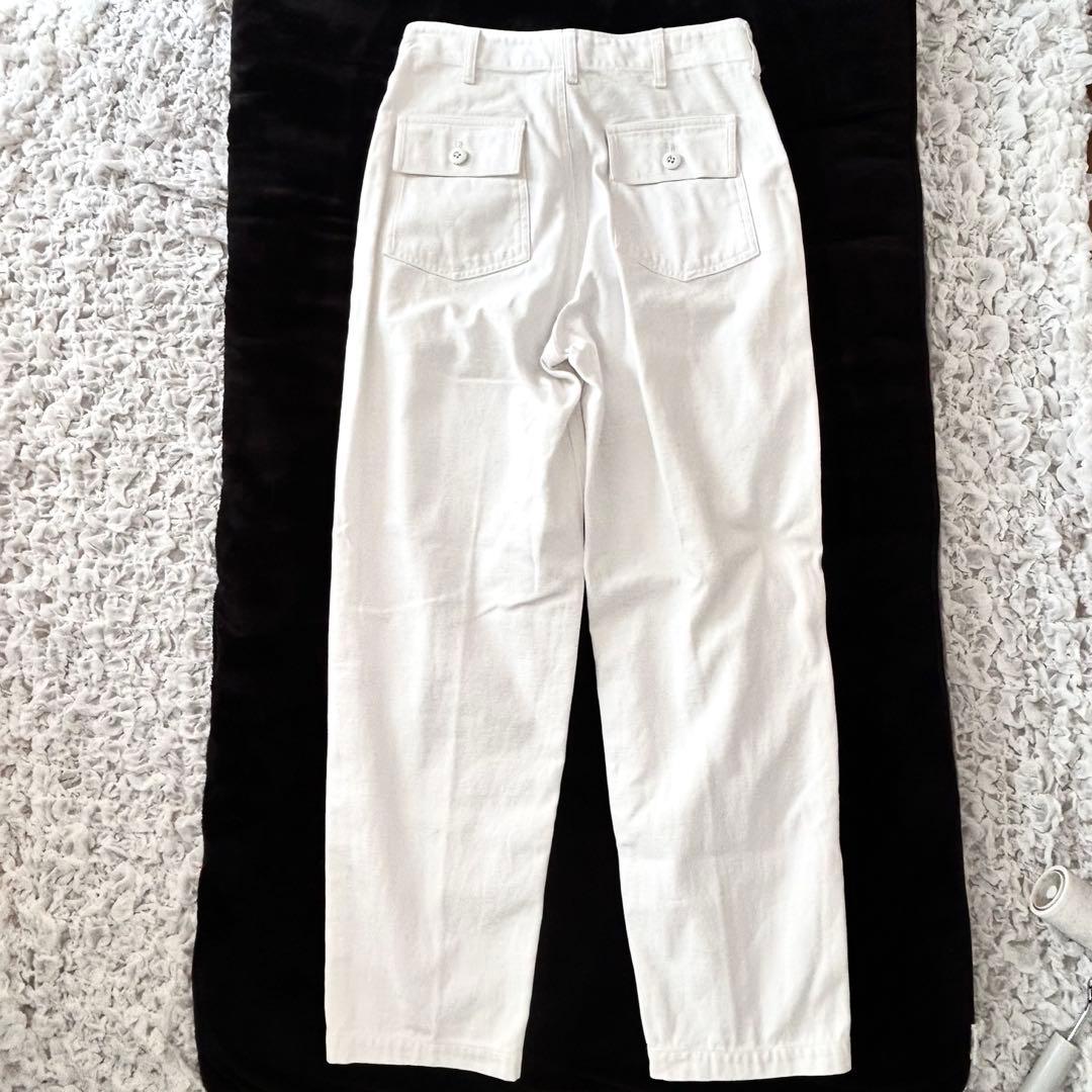 レアカラー　the shinzone ベイカーパンツ　ホワイト　36 White