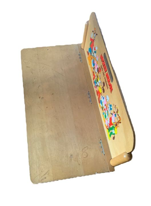 ディズニー　キャラクター　レトロ　木箱　おもちゃ箱