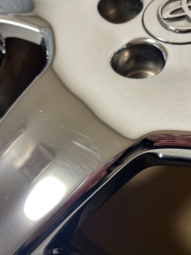 hiromix　希少セルシオ30後期UCF30 純正クロームメッキホイール