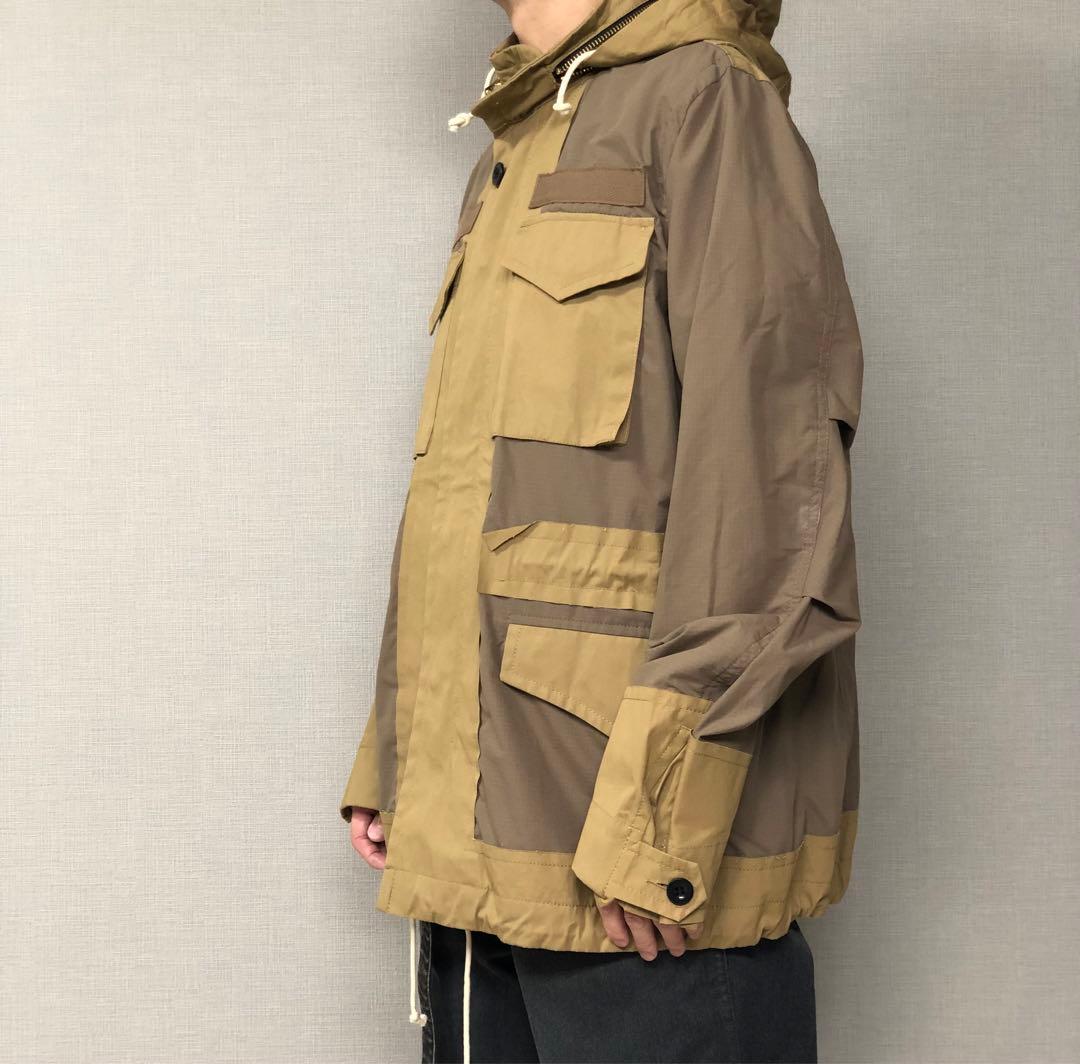 sacai サカイ ミリタリー ジャケットリメイク M-65 20-02215M