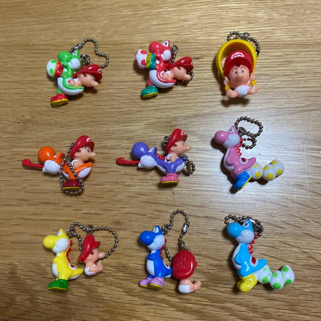 スーパーマリオ ヨッシーアイランド スイング カプセルトイ 全9種類 バンダイ製