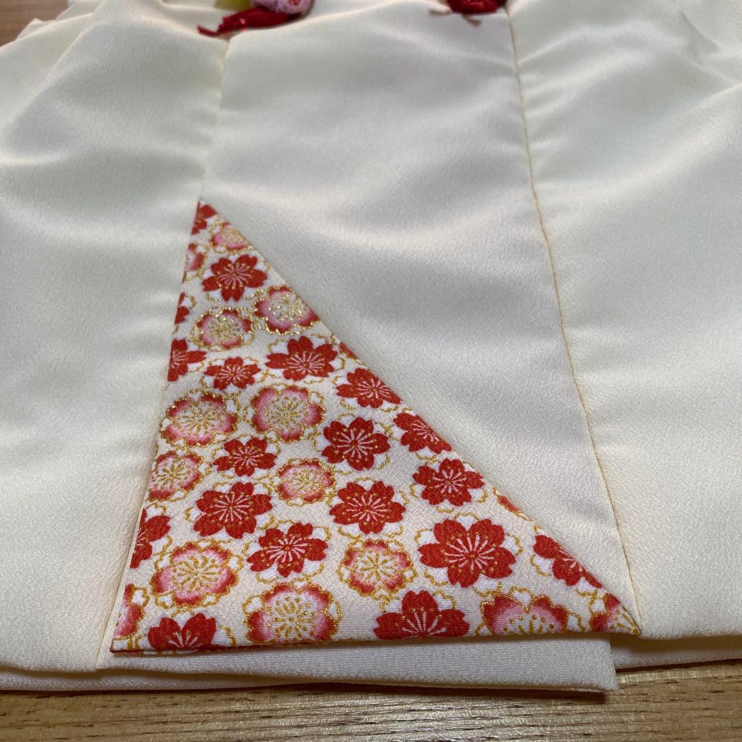《美品》3歳七五三被布,絞り風お着物,草履,巾着セット